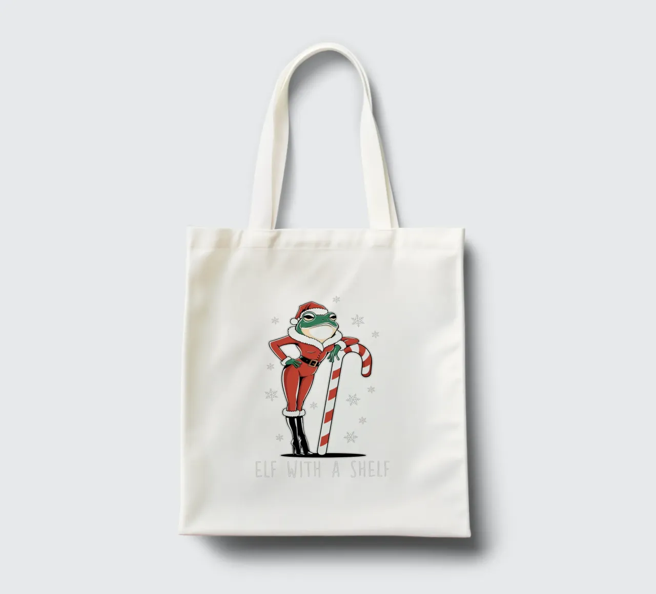 Elf with a Shelf borsa in juta da edsonramosart