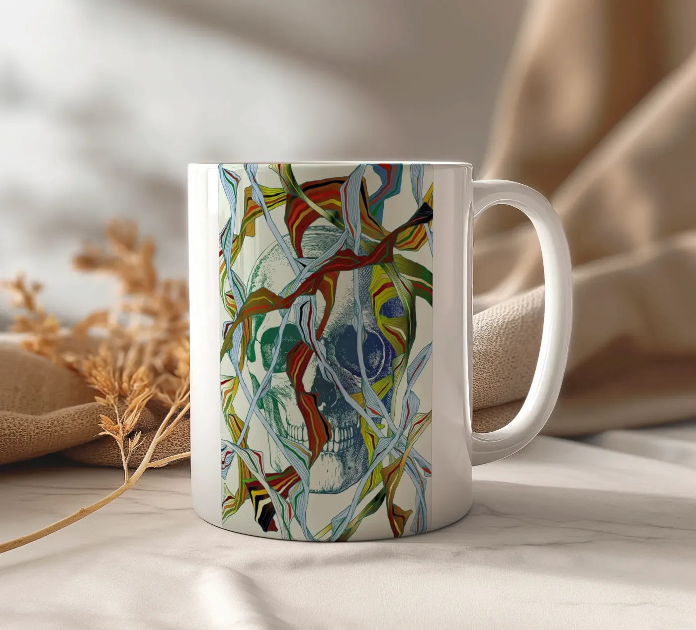 A Brighter Future ceramic mug by Angelo Cerantola