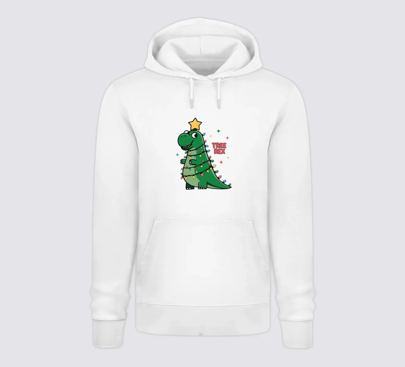 Tree Rex felpa con cappuccio da edsonramosart