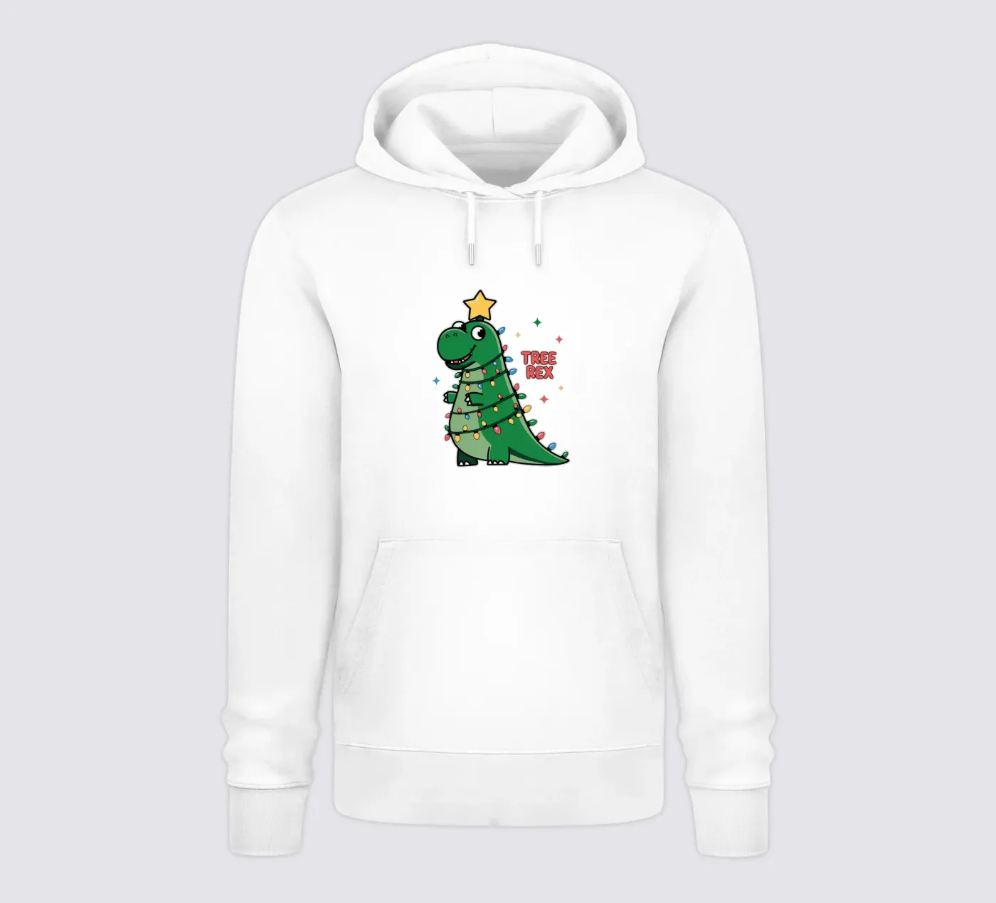Tree Rex felpa con cappuccio da edsonramosart