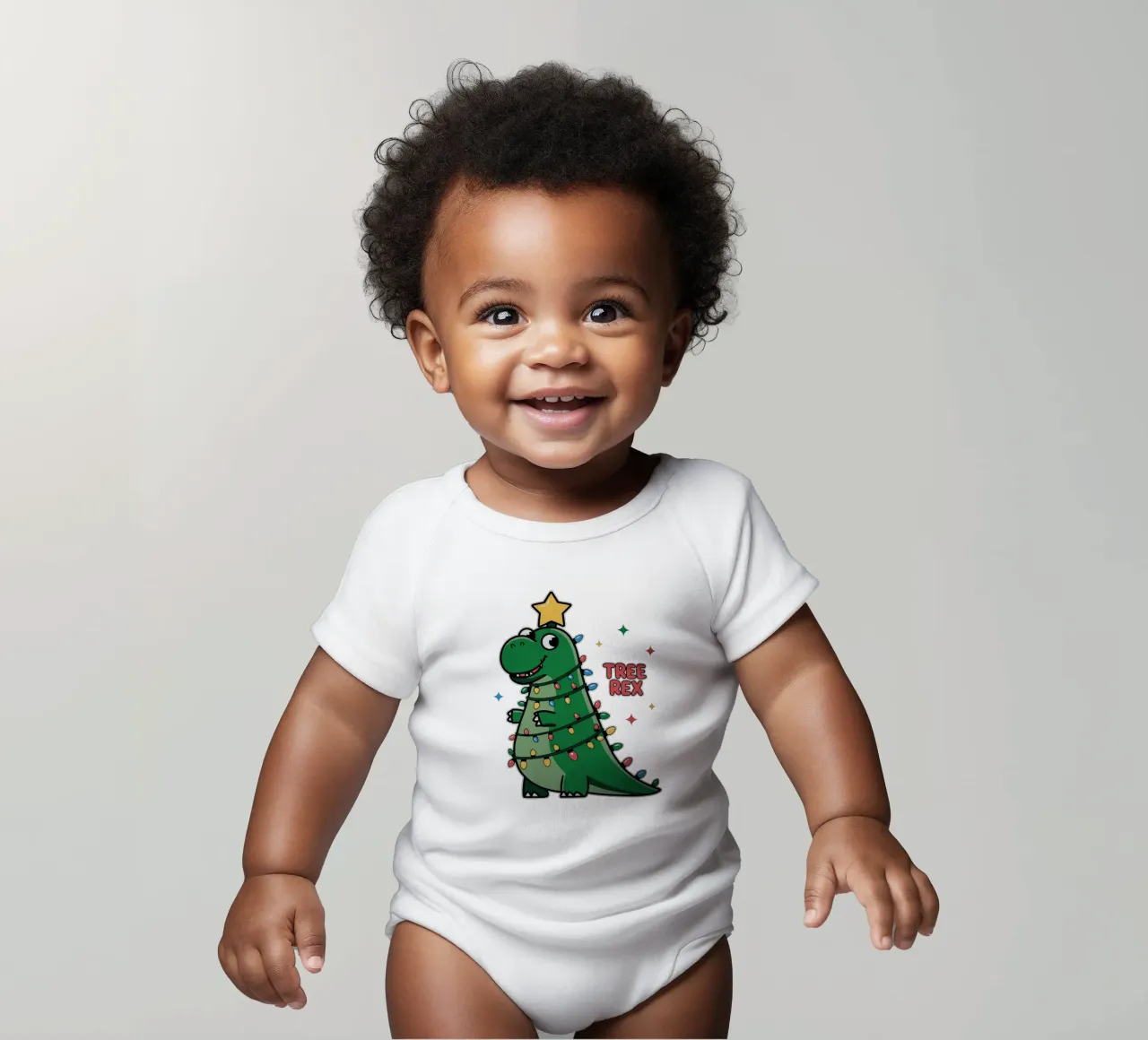 Tree Rex body neonato maniche corte da edsonramosart