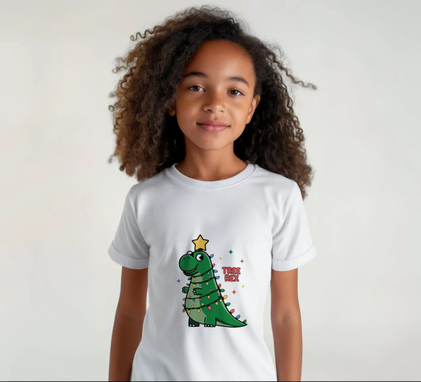 Tree Rex t-shirt bambini da edsonramosart
