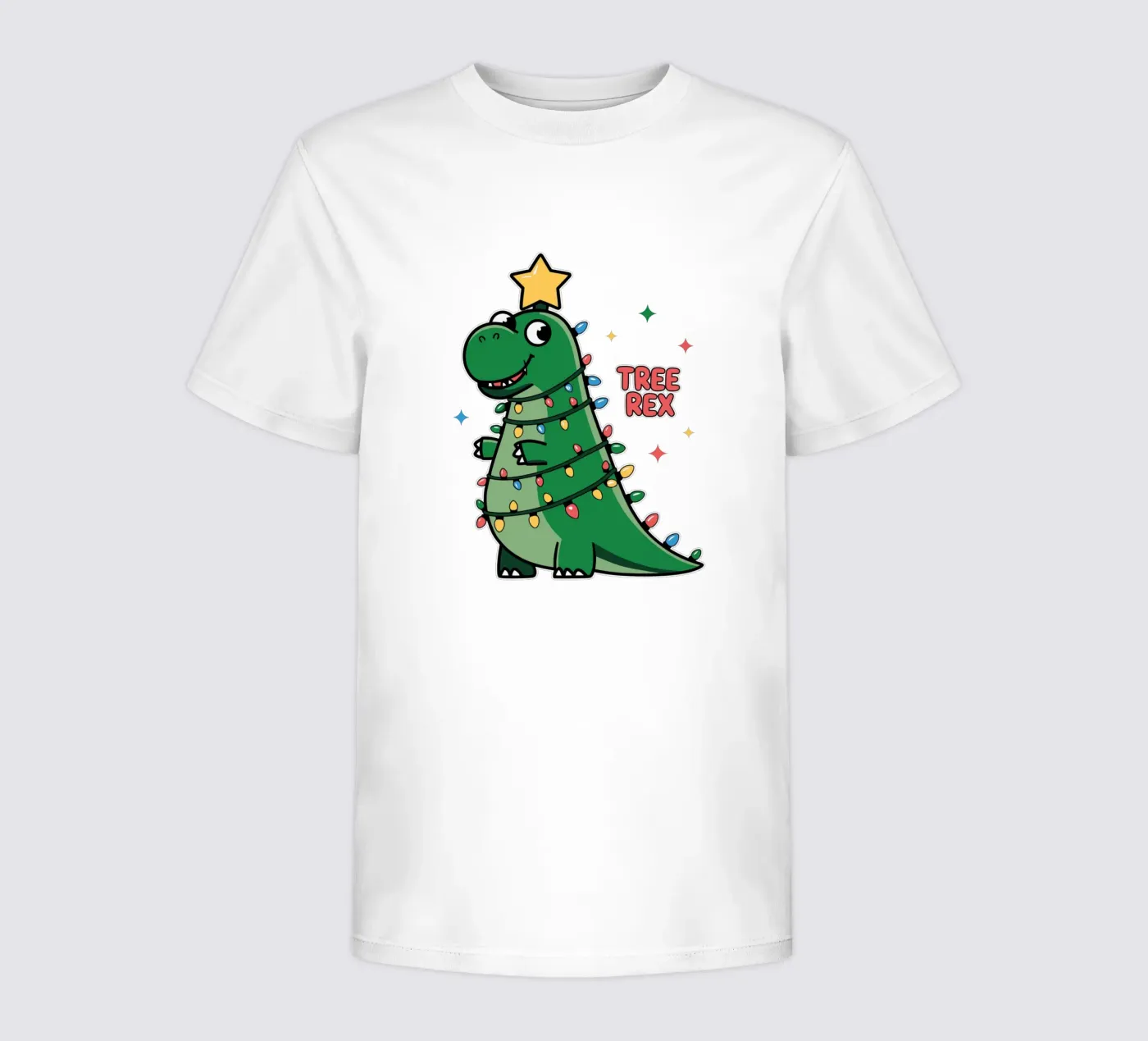 Tree Rex t-shirt bambini da edsonramosart