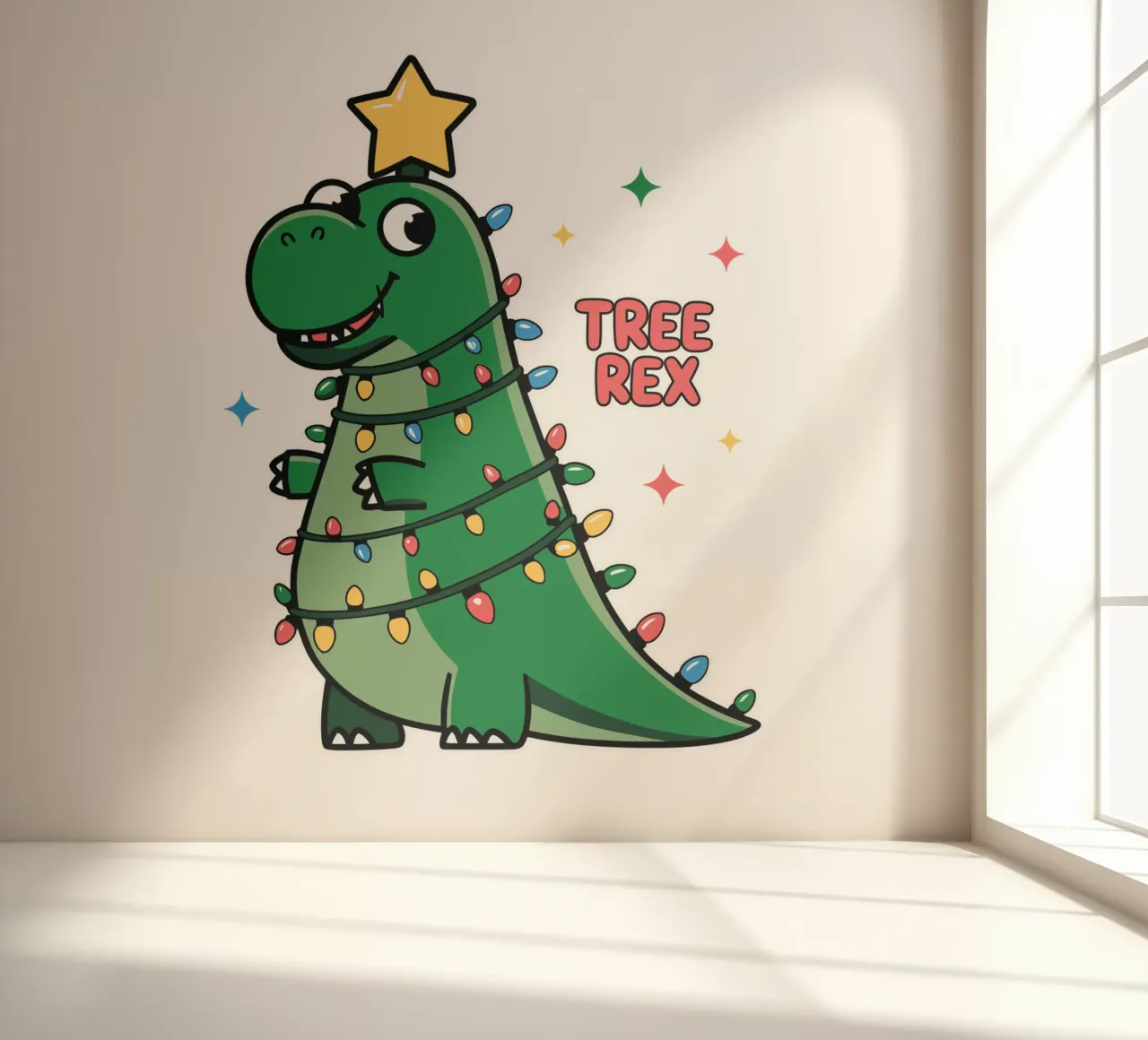 Tree Rex fotobehang van edsonramosart