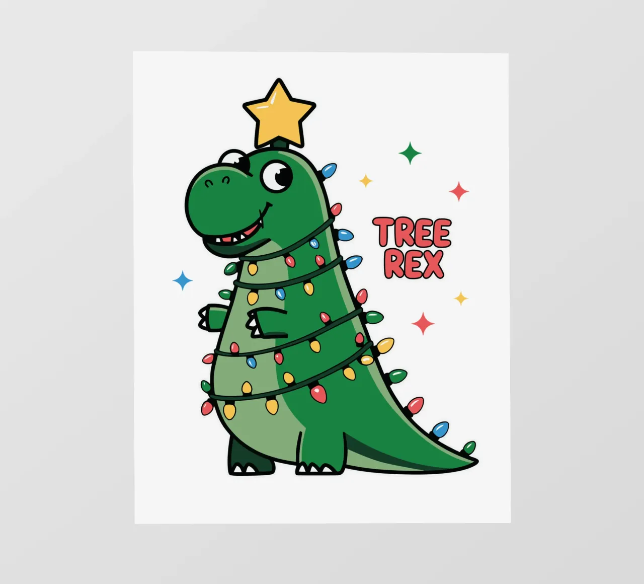 Tree Rex fotobehang van edsonramosart