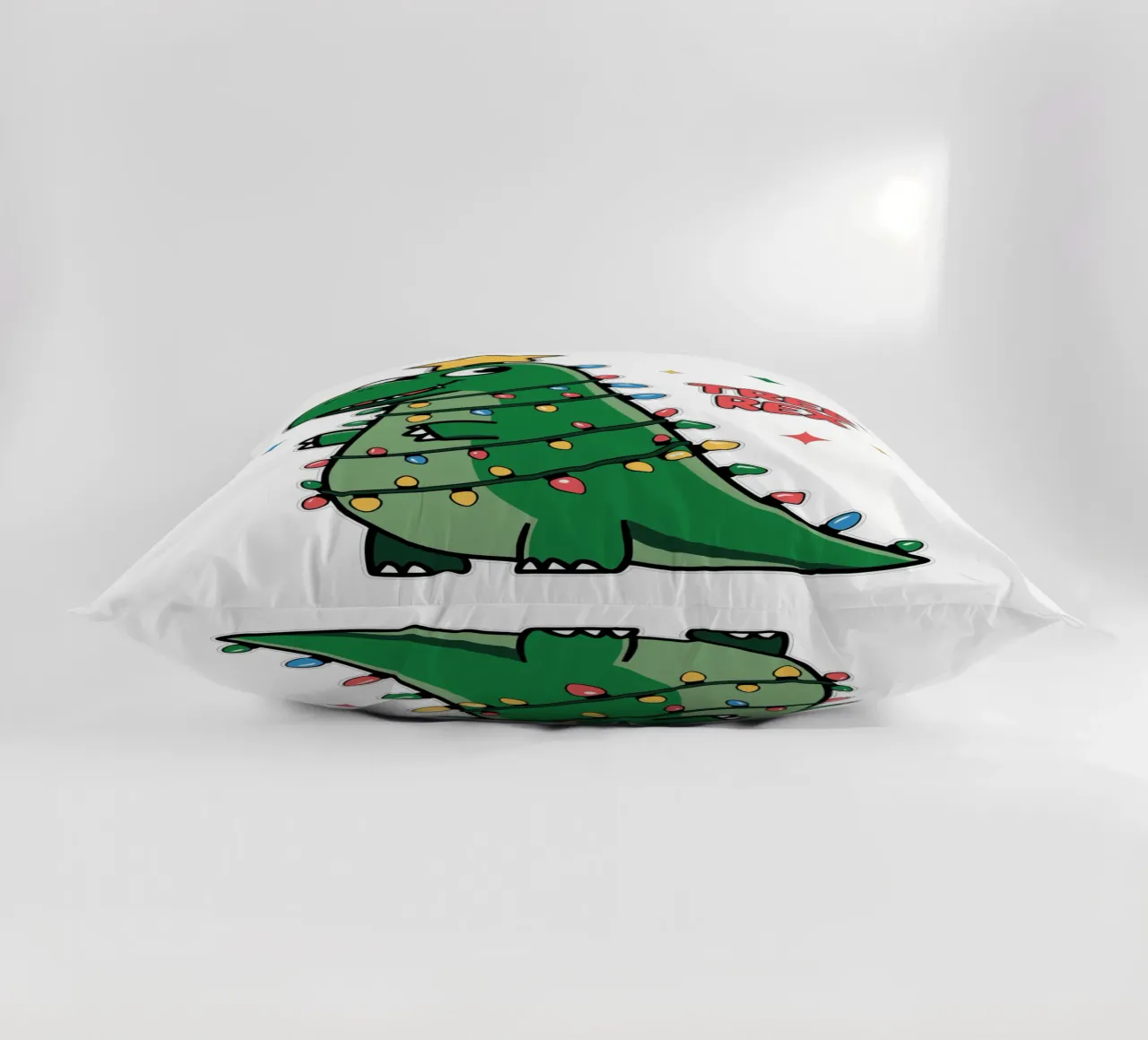 Tree Rex Kissen von edsonramosart