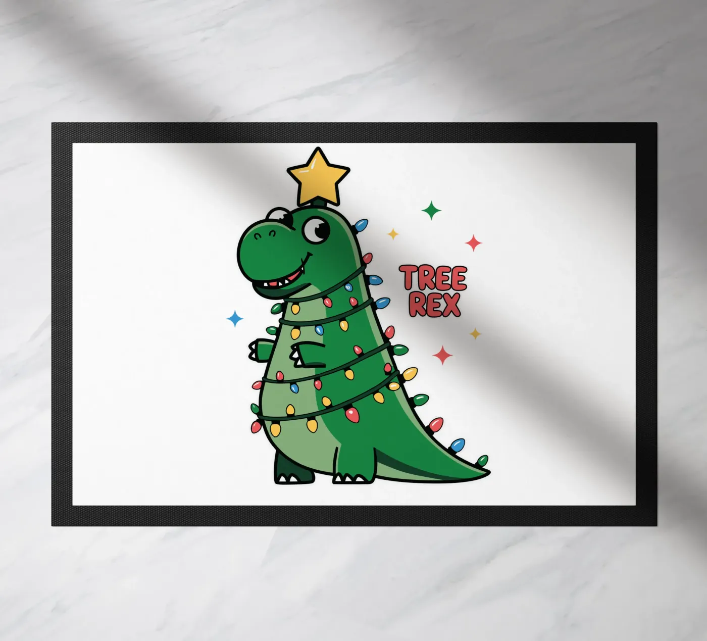 Tree Rex Fußmatte von edsonramosart