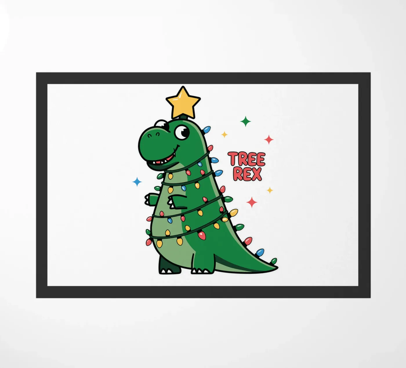 Tree Rex Fußmatte von edsonramosart