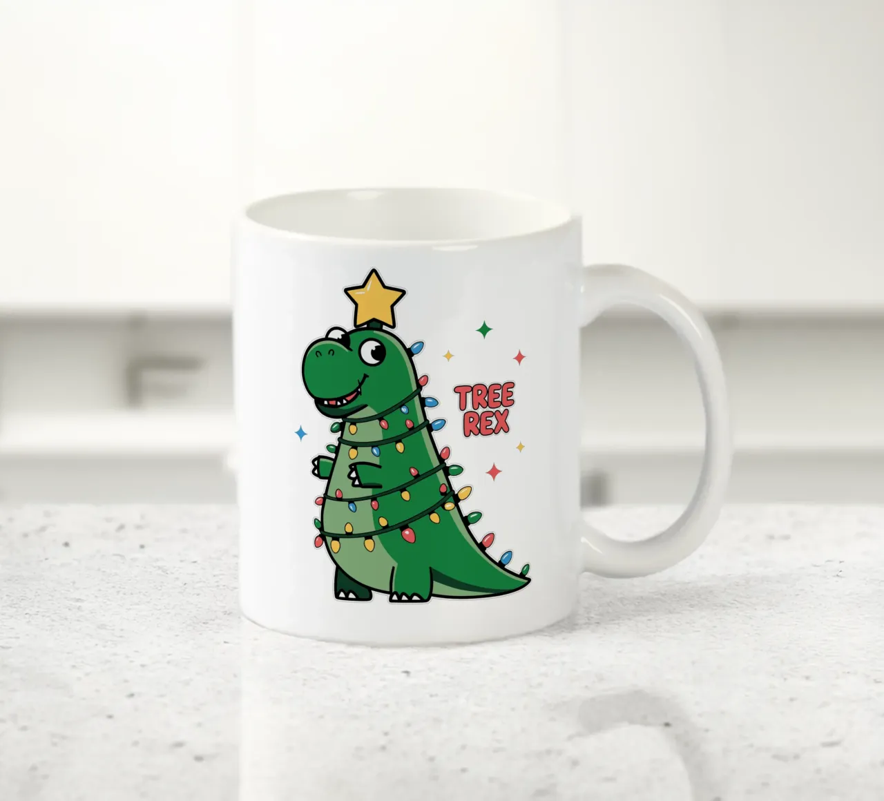 Tree Rex tazza in ceramica da edsonramosart