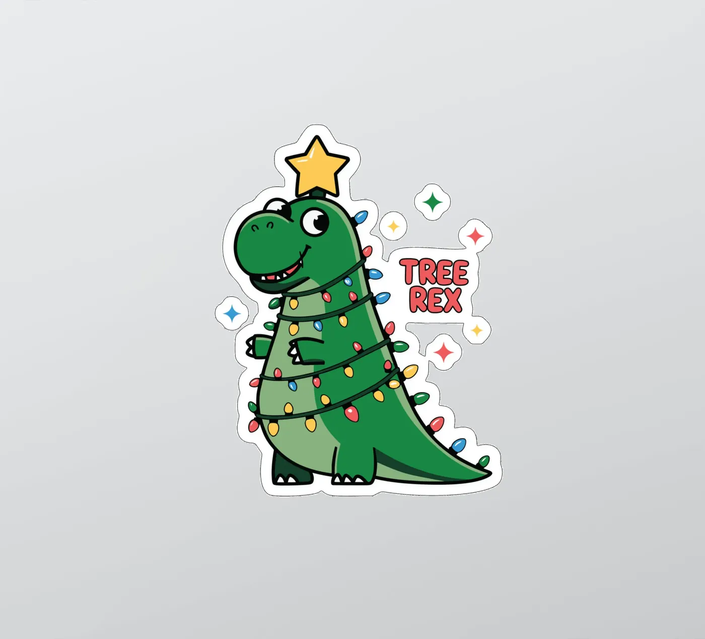 Tree Rex sticker by edsonramosart