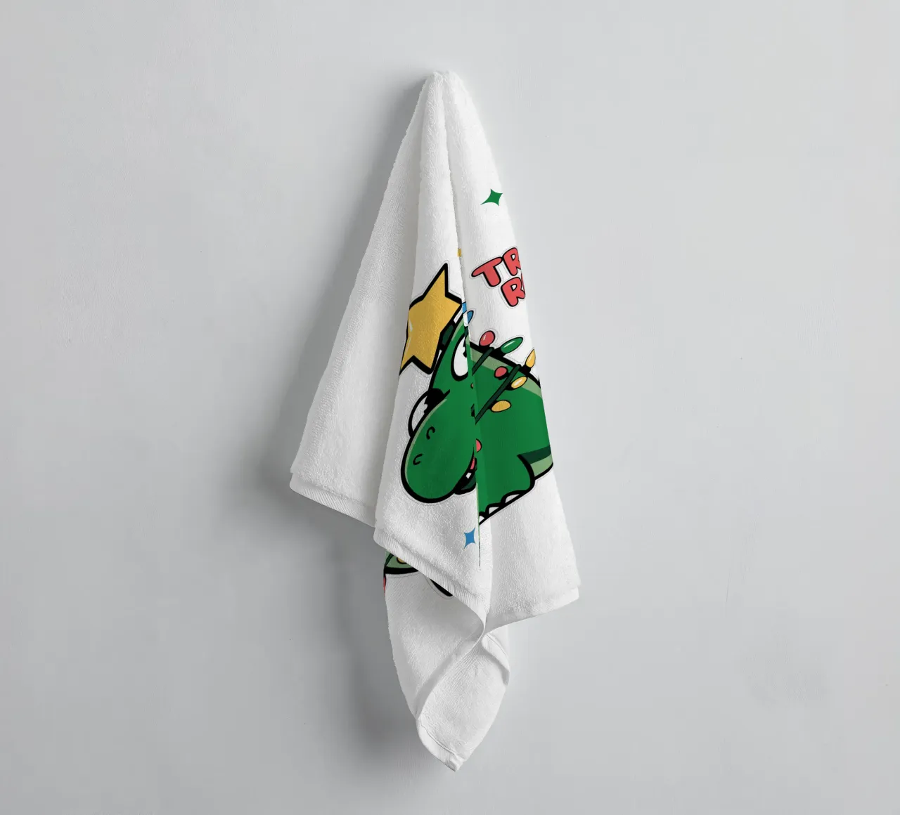 Tree Rex badhanddoek van edsonramosart