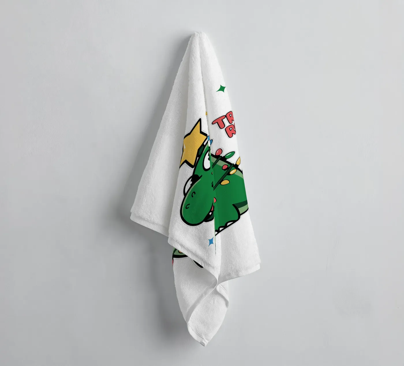 Tree Rex badhanddoek van edsonramosart