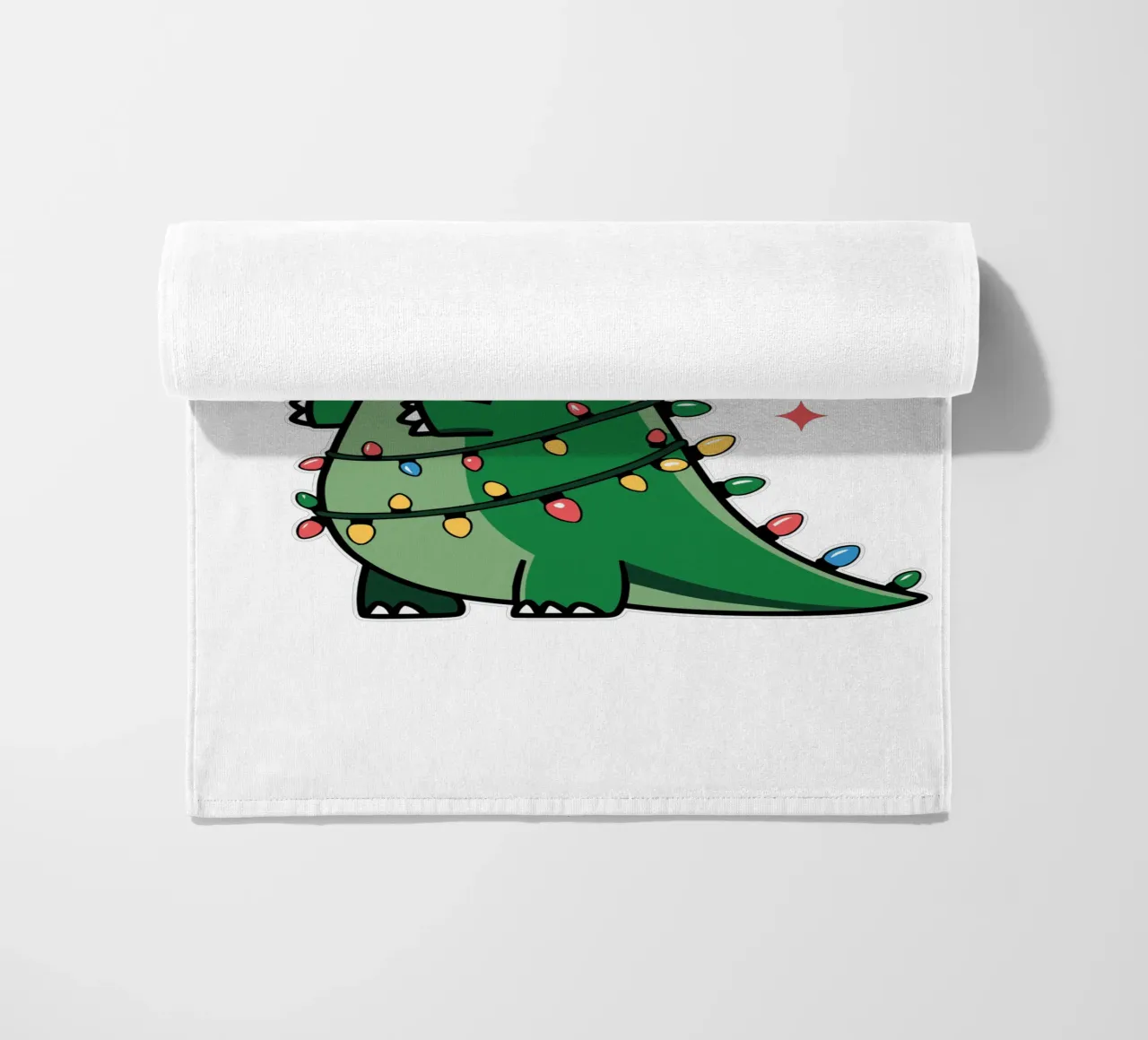 Tree Rex beach towel by edsonramosart