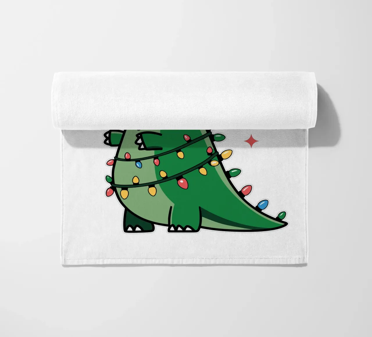 Tree Rex beach towel by edsonramosart