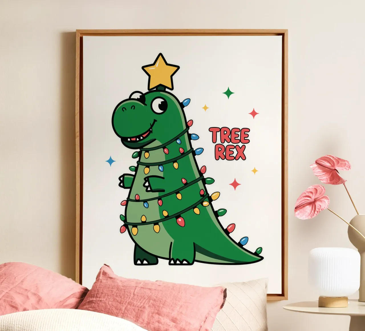 Tree Rex canvas by edsonramosart