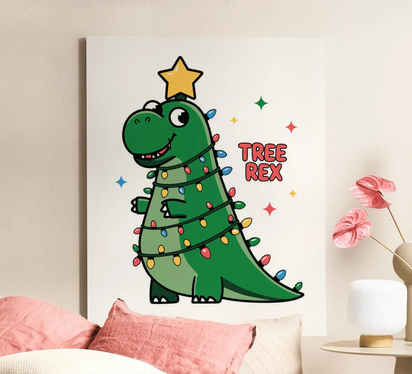 Tree Rex tela da edsonramosart