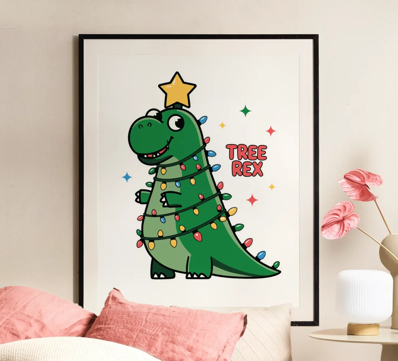 Tree Rex poster van edsonramosart