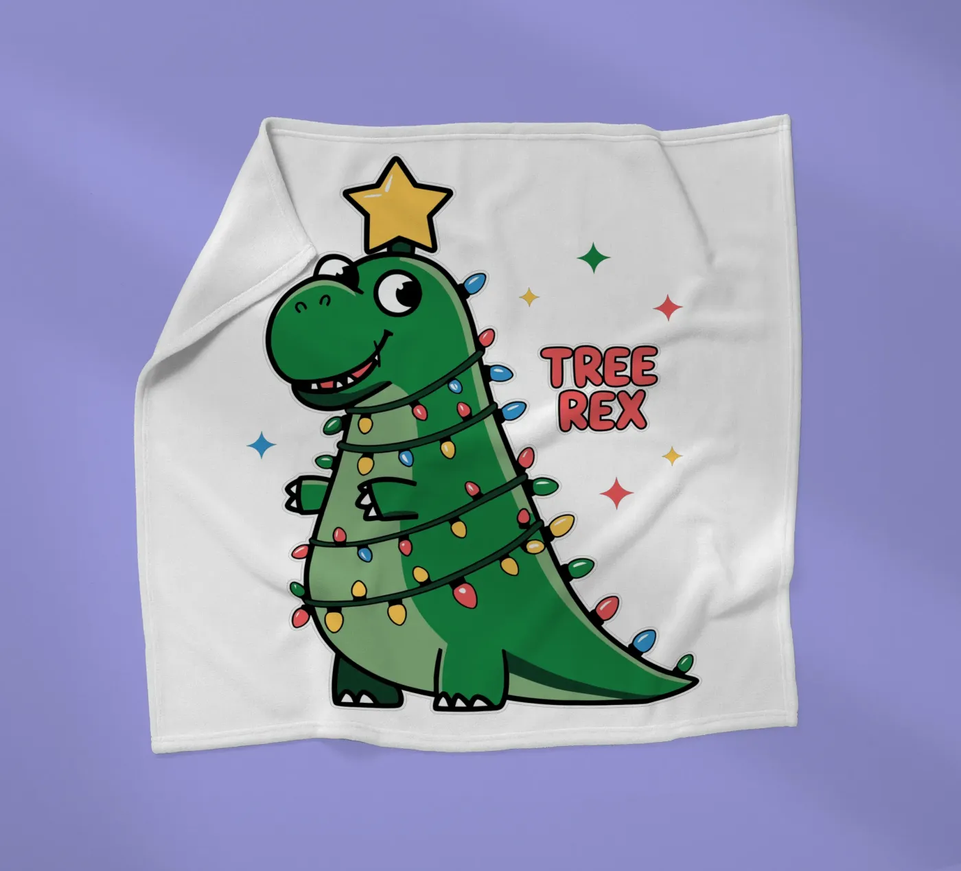 Tree Rex plaid polaire de edsonramosart
