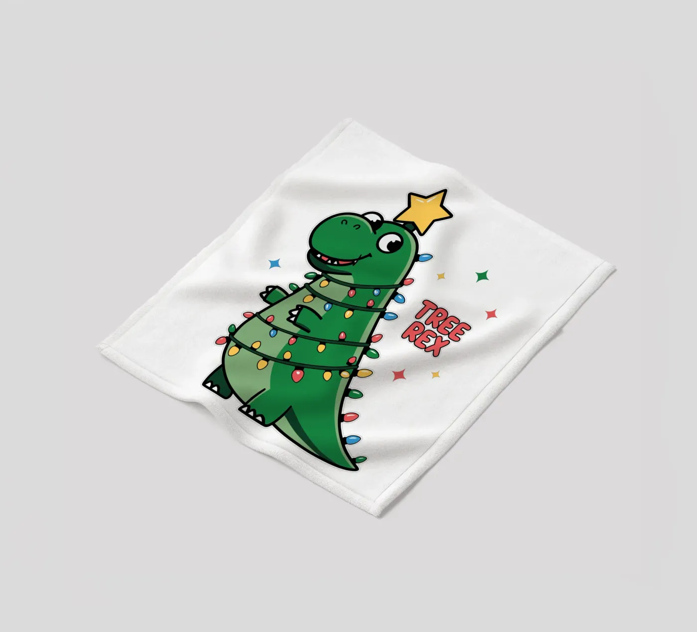 Tree Rex plaid polaire de edsonramosart