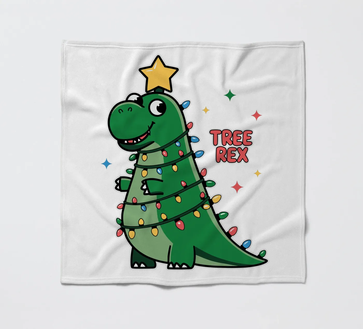 Tree Rex plaid polaire de edsonramosart