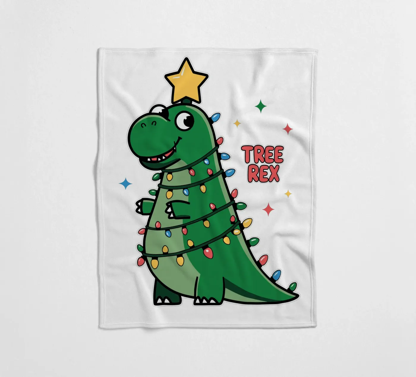 Tree Rex plaid polaire de edsonramosart