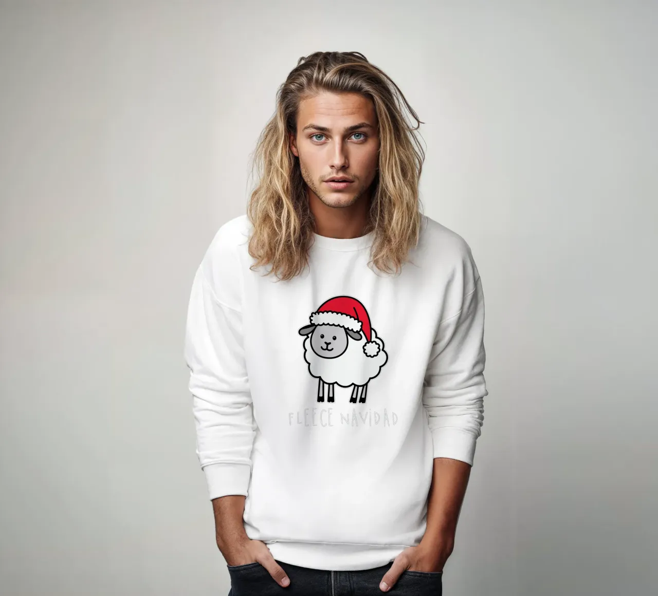Fleece Navidad felpa da edsonramosart