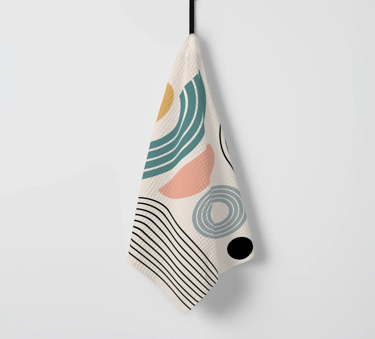 Balanced geometric shapes with circle torchon de LisaArtes