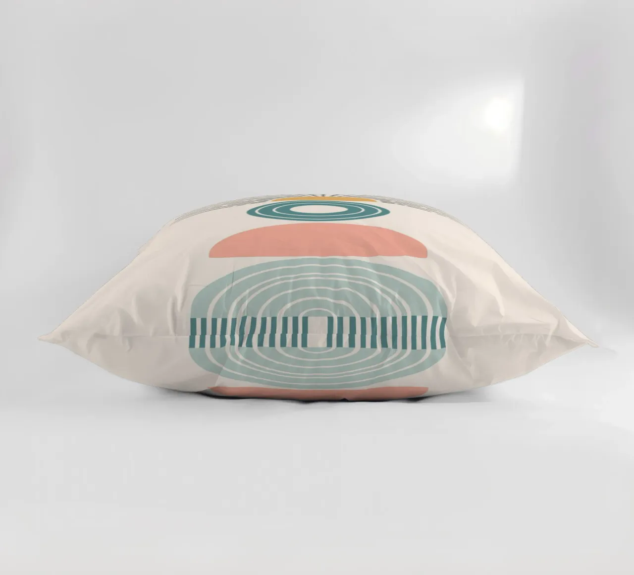 Stack of geometric shapes cuscino da LisaArtes