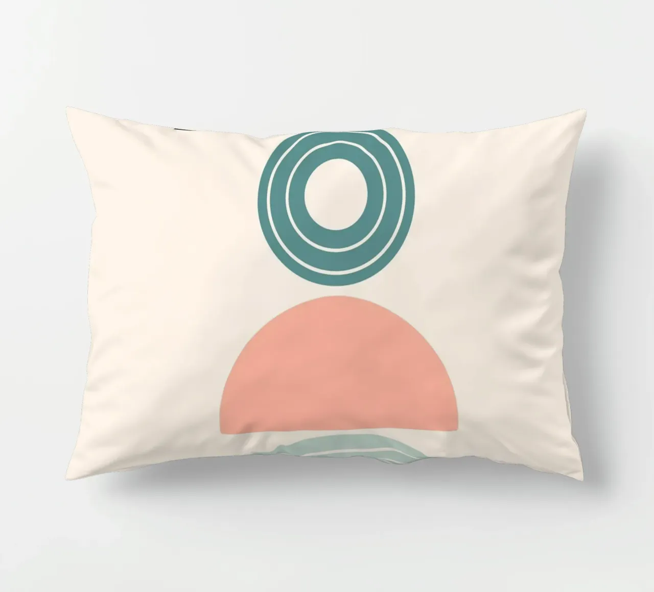 Stack of geometric shapes cuscino da LisaArtes