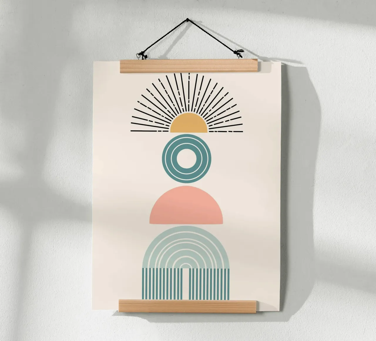 Stack of geometric shapes carta hahnemühle da LisaArtes