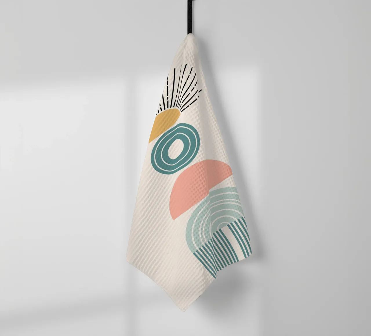 Stack of geometric shapes torchon de LisaArtes