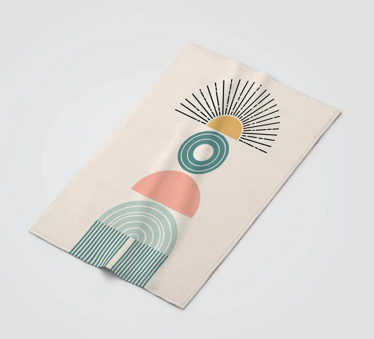 Stack of geometric shapes coperta in pile da LisaArtes