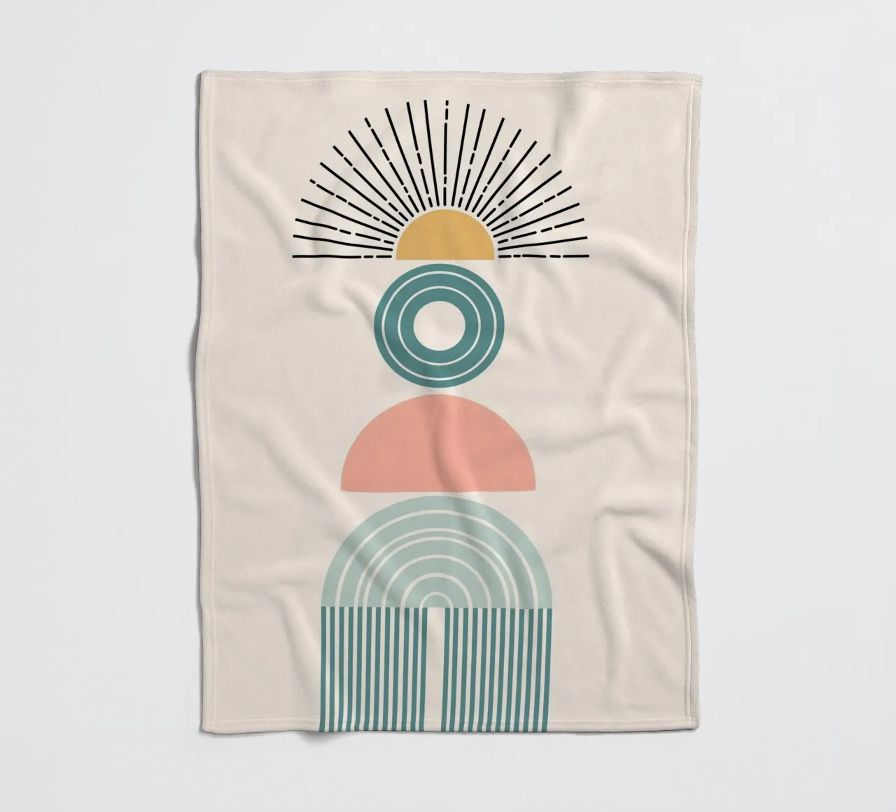 Stack of geometric shapes coperta in pile da LisaArtes