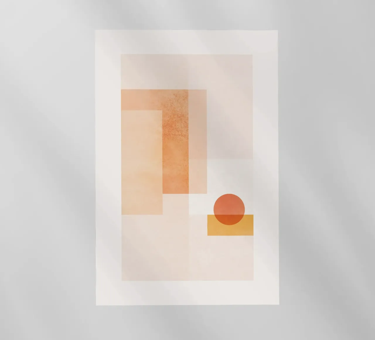 Geometric Sunset pellicola backlit da SABRIN DEIRANI