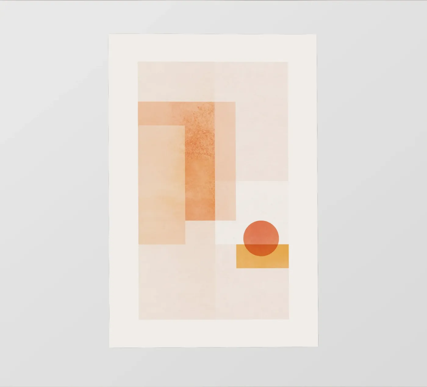 Geometric Sunset pellicola backlit da SABRIN DEIRANI