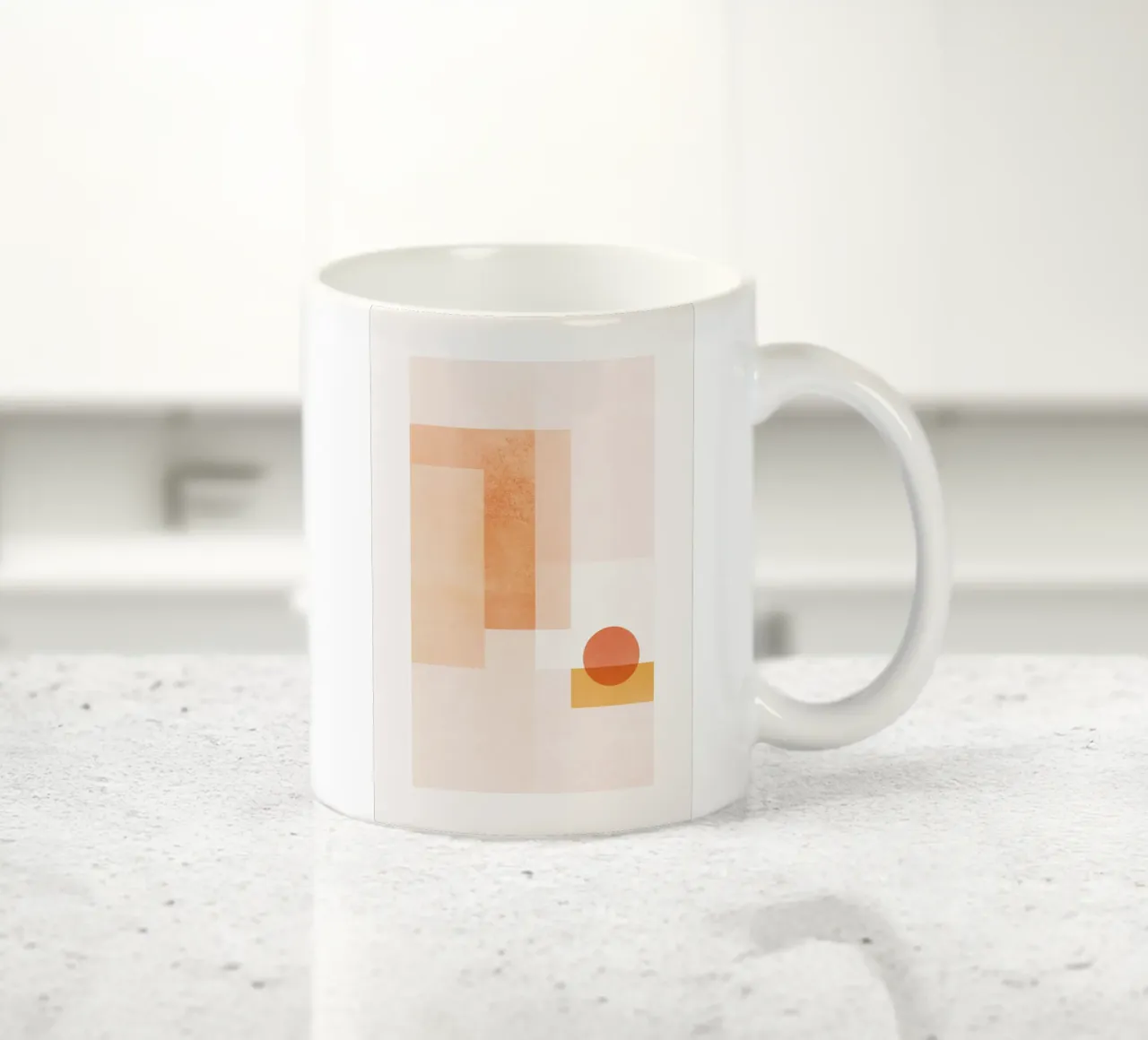 Geometric Sunset tazza in ceramica da SABRIN DEIRANI