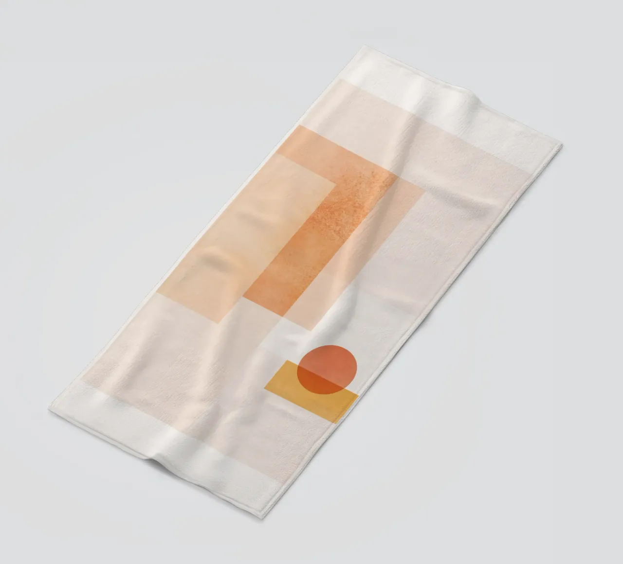 Geometric Sunset telo mare da SABRIN DEIRANI