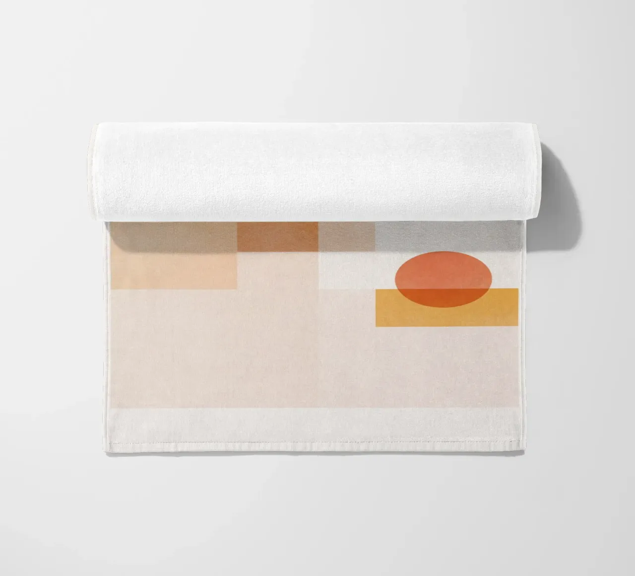 Geometric Sunset telo mare da SABRIN DEIRANI