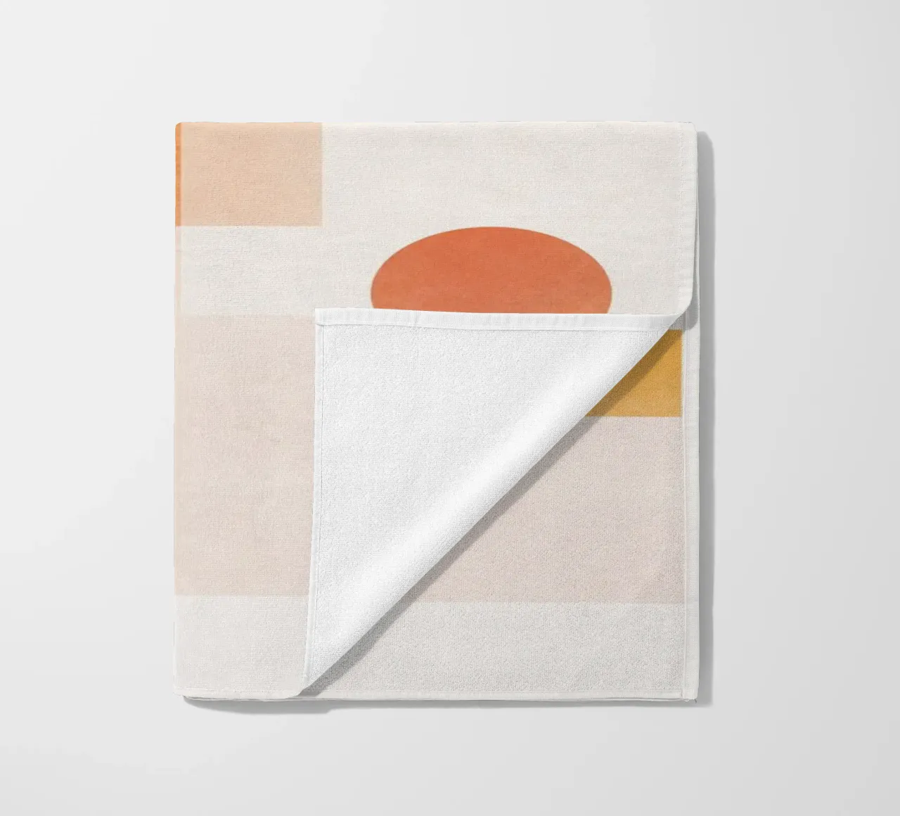 Geometric Sunset telo mare da SABRIN DEIRANI