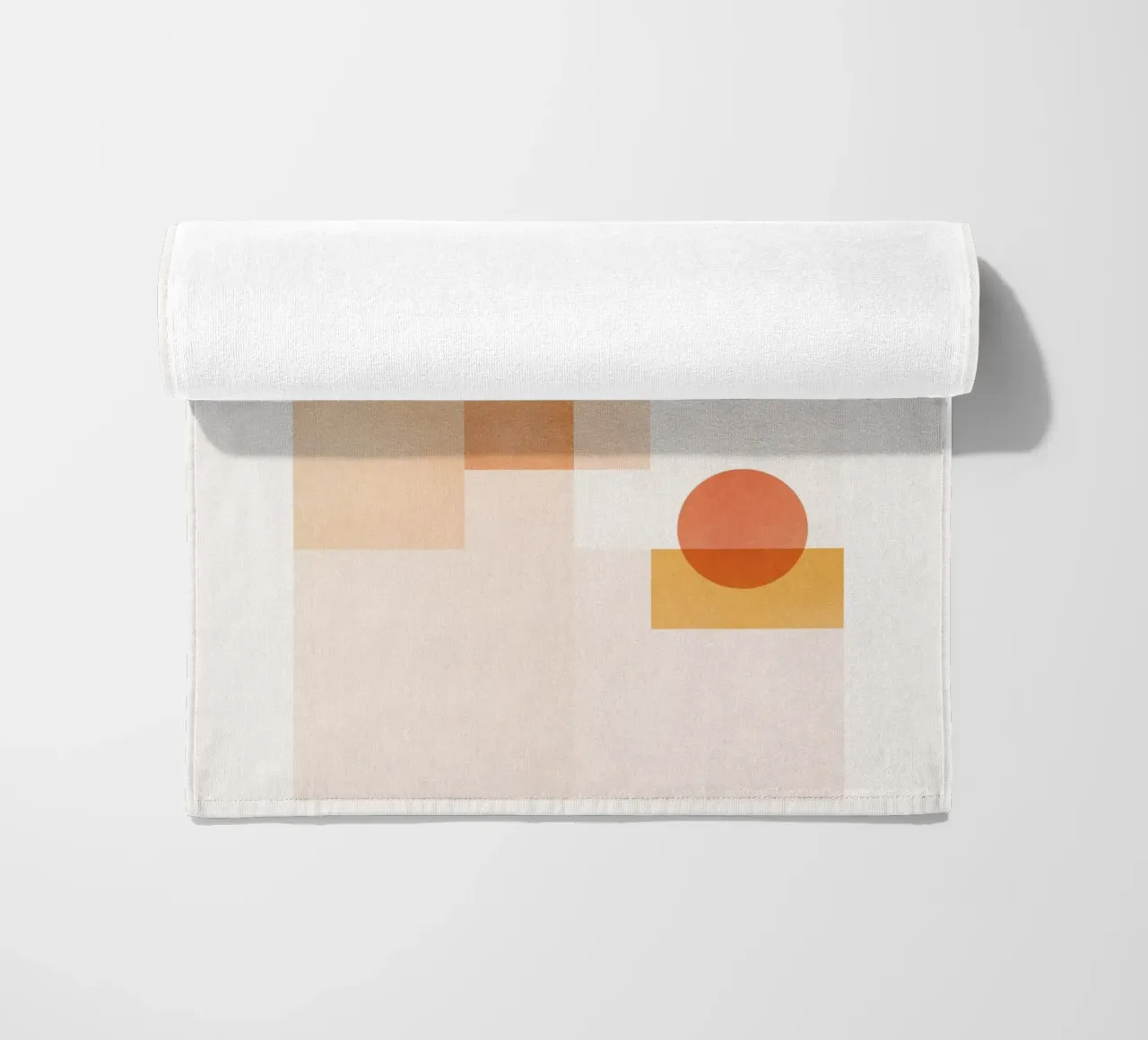 Geometric Sunset telo mare da SABRIN DEIRANI