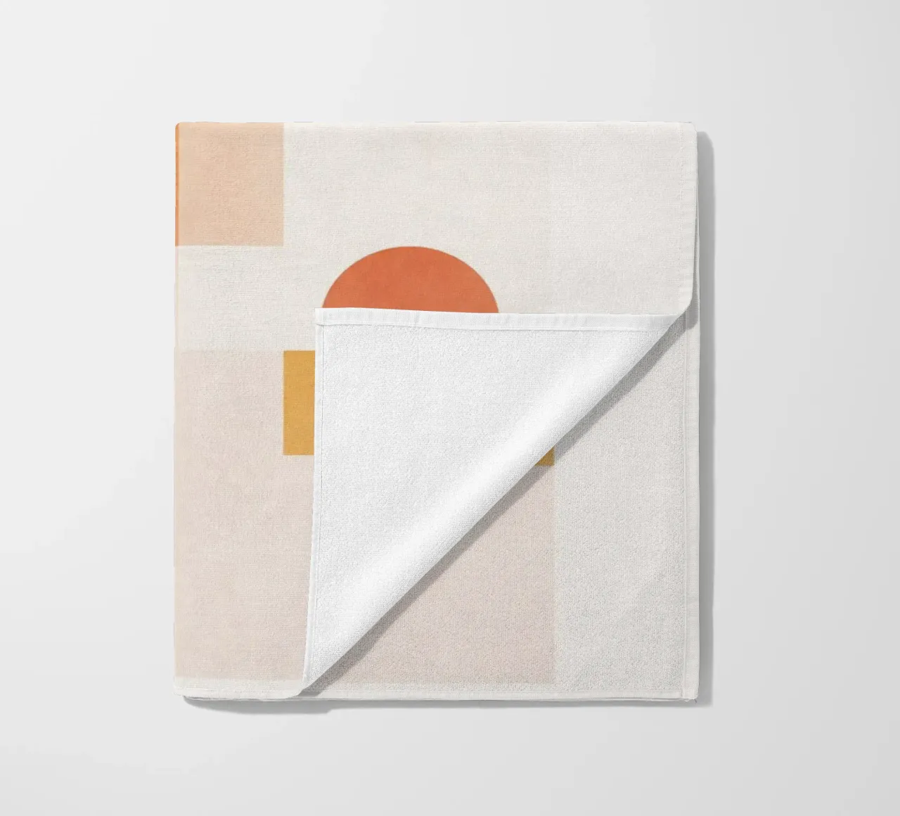 Geometric Sunset telo mare da SABRIN DEIRANI