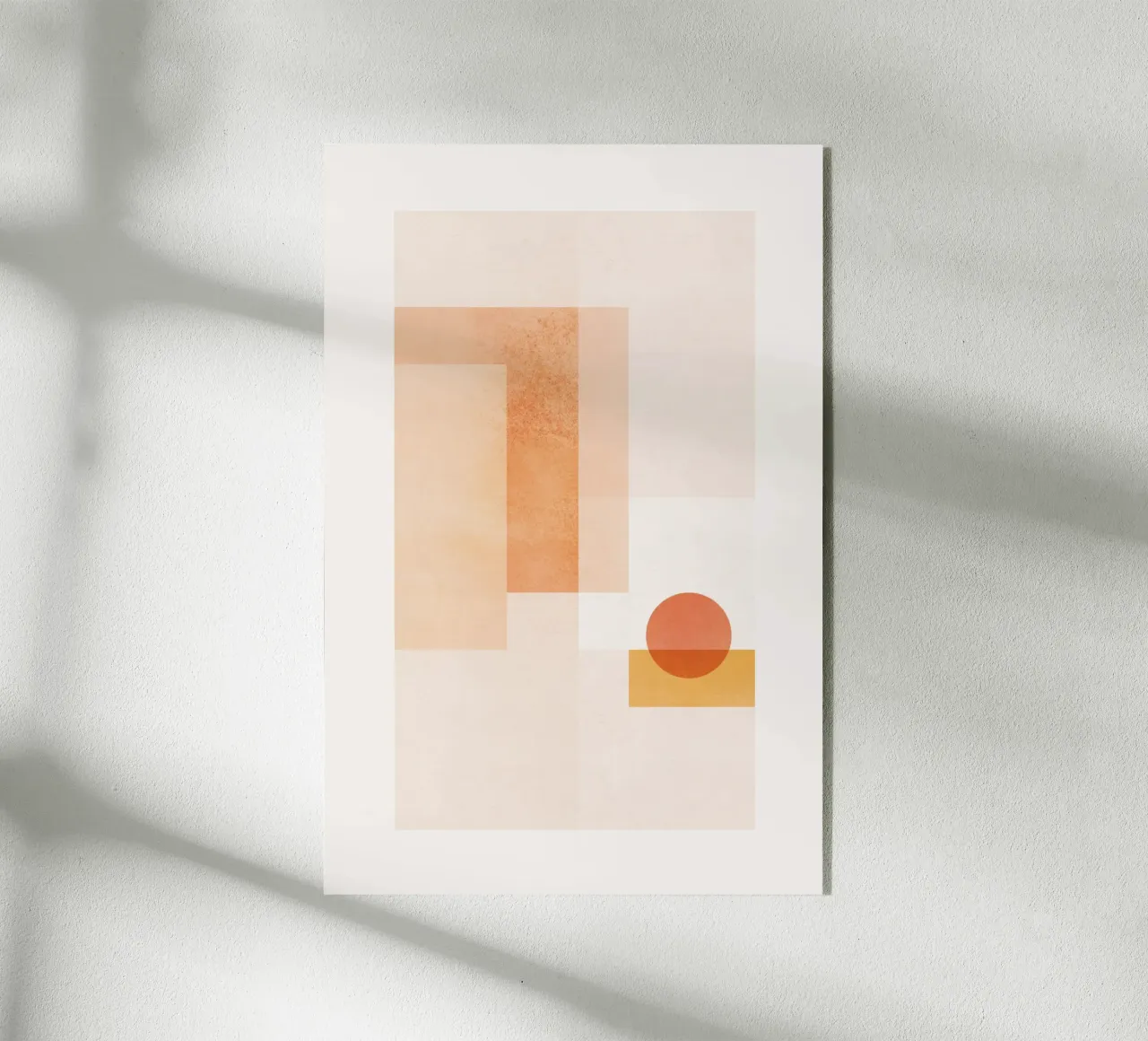 Geometric Sunset plexiglass da SABRIN DEIRANI