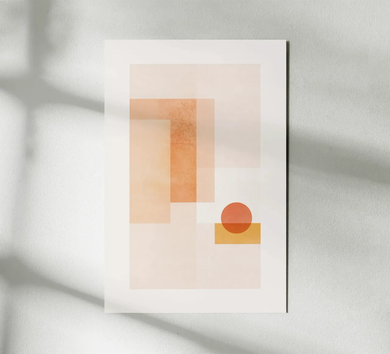 Geometric Sunset alluminio dibond da SABRIN DEIRANI