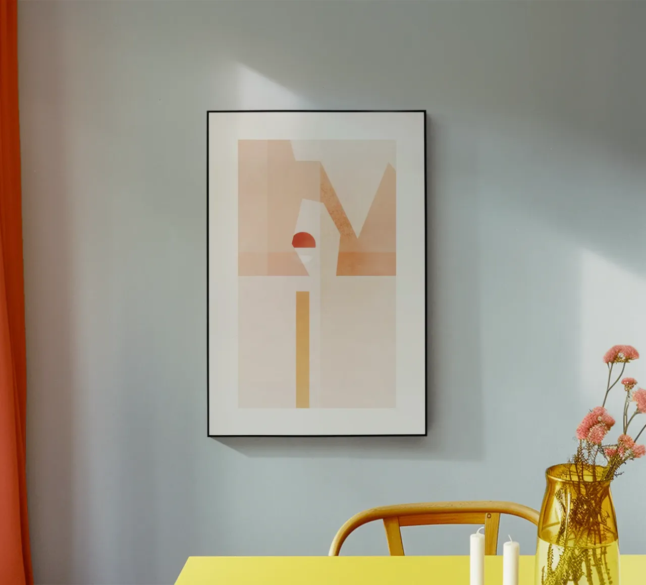 Geometric Sunset II plexiglass da SABRIN DEIRANI