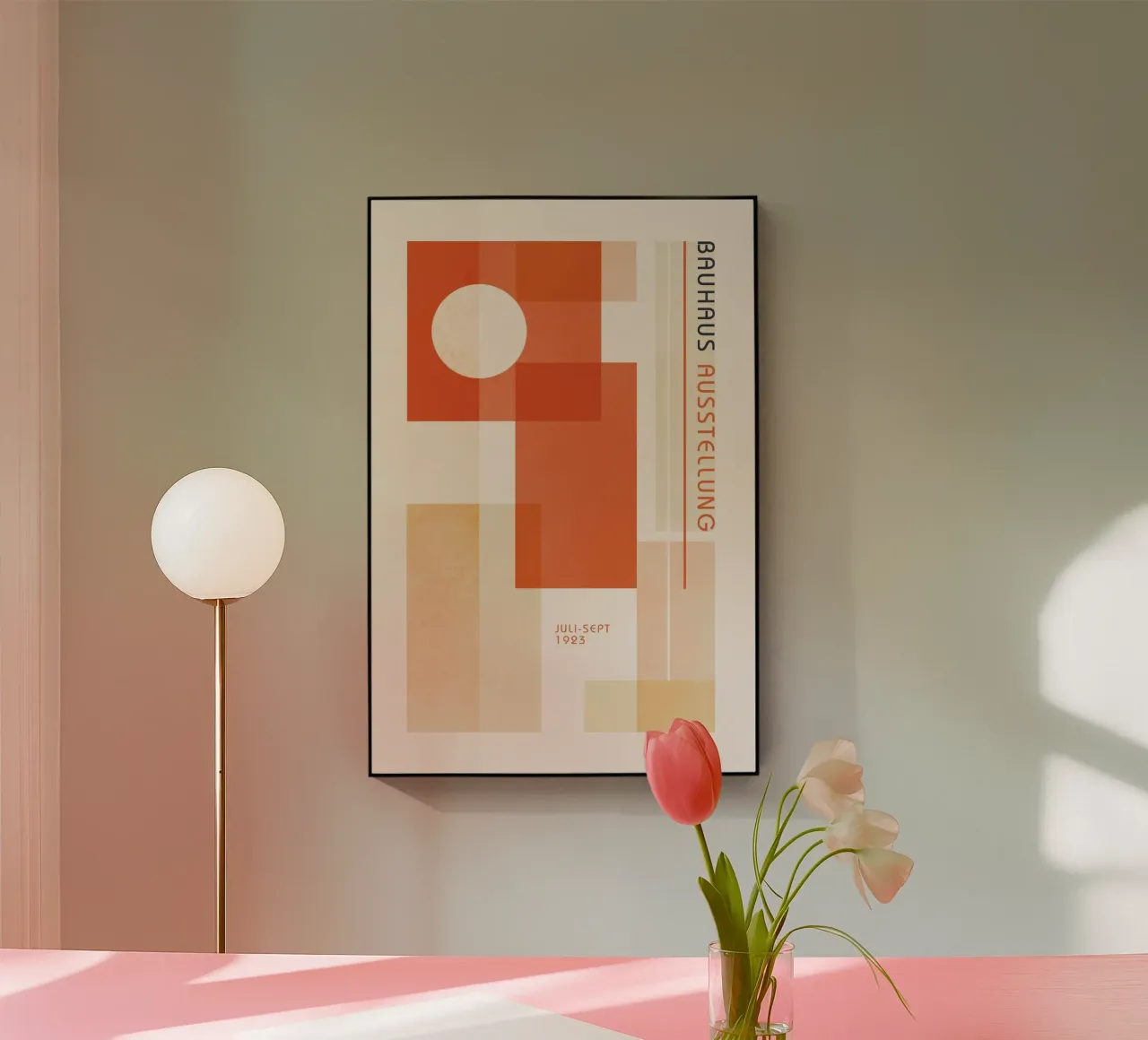 Bauhaus Harmony plexiglass da SABRIN DEIRANI