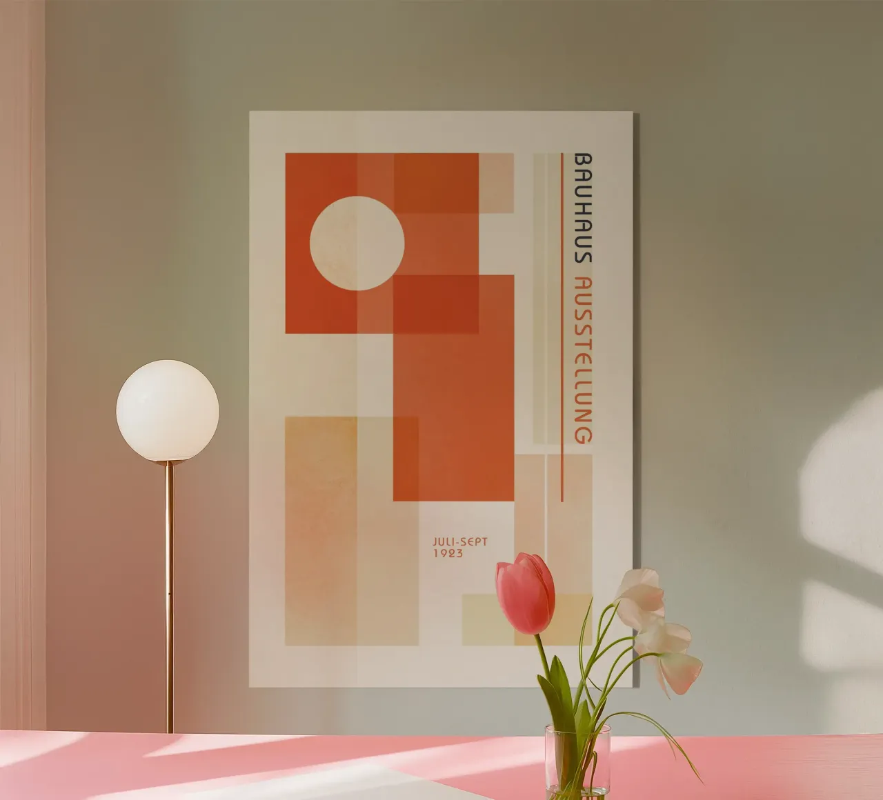 Bauhaus Harmony plexiglass da SABRIN DEIRANI