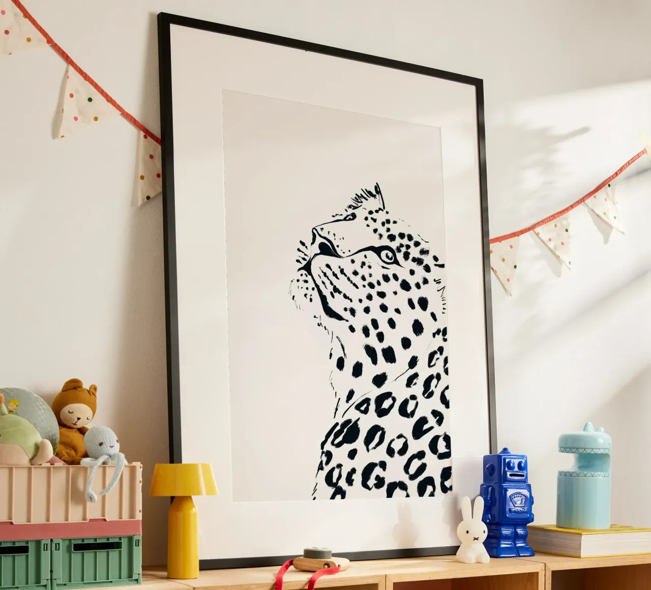 Jaguar in Ink carta hahnemühle da SABRIN DEIRANI