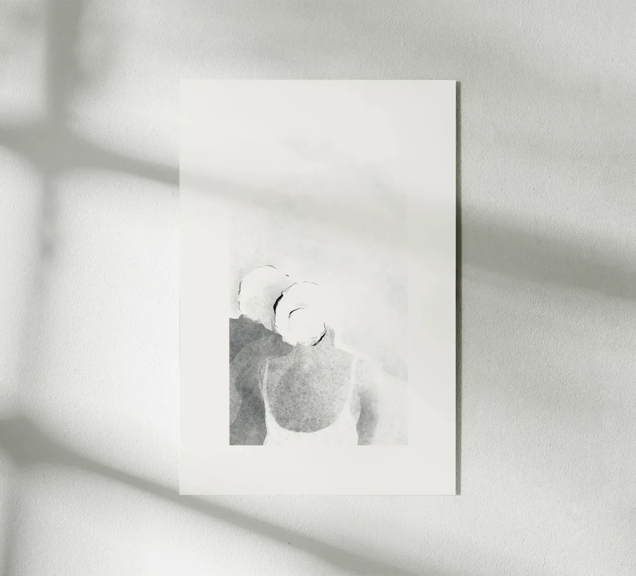 Enduring Love plexiglass da SABRIN DEIRANI