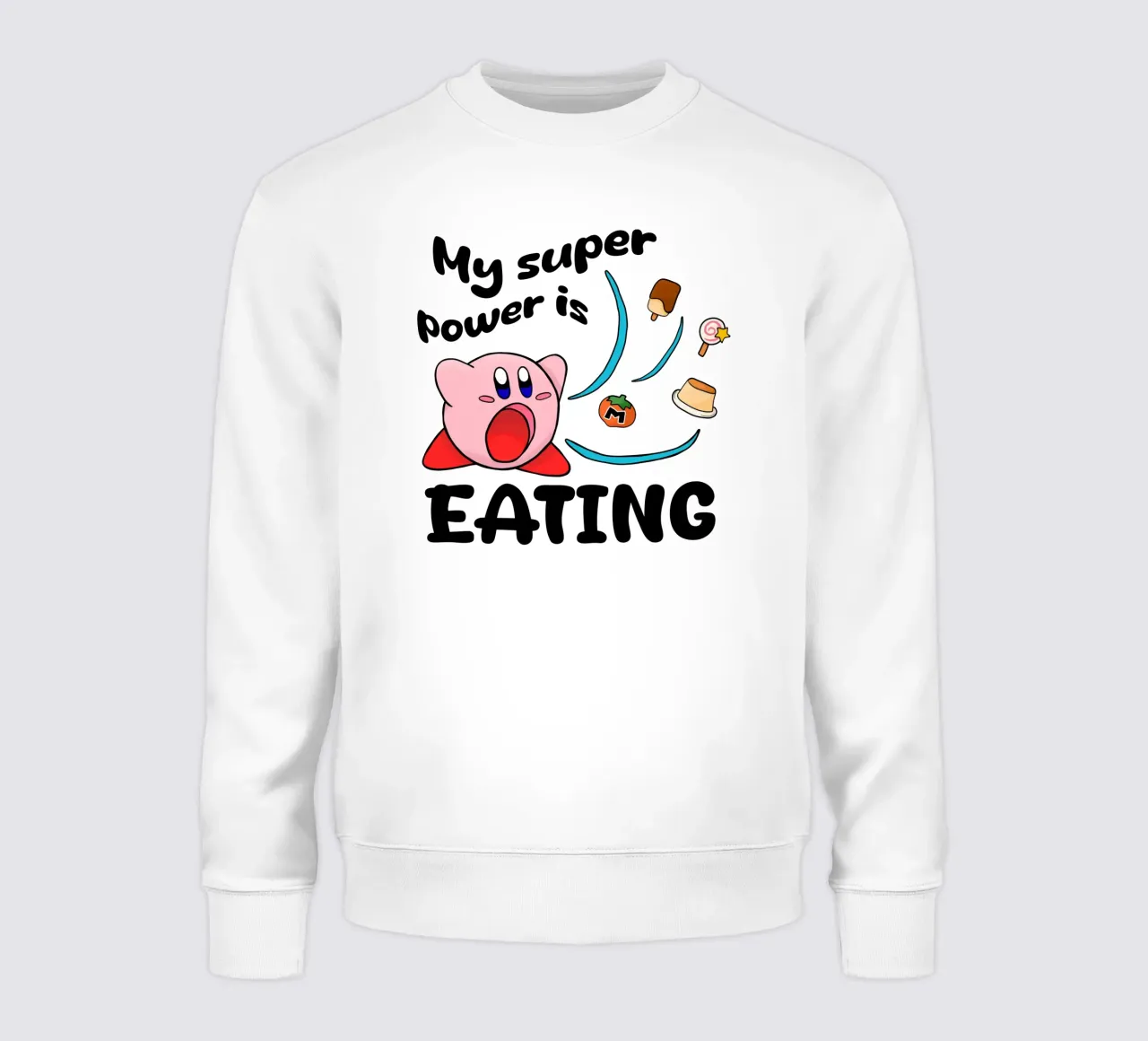 Mi superpoder es comer sudadera de Loobs