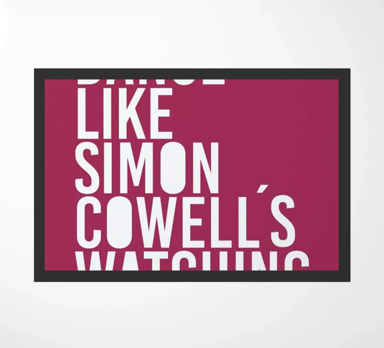 Dance deurmat van LeDieg